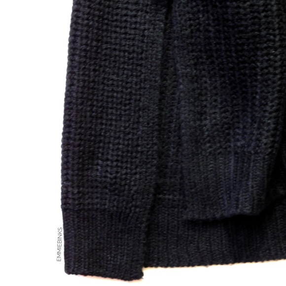 SAUCI New, NWOT, Black Choker Collar Sweater - Picture 6 of 8